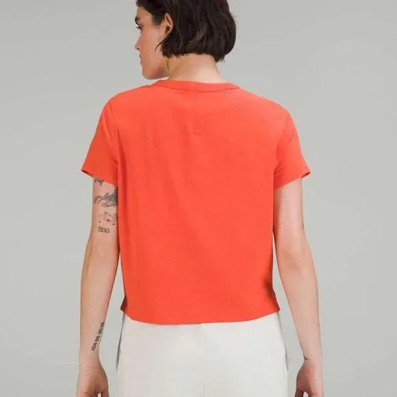 Lululemon Classic-Fit Cotton-Blend T-Shirt - Picture 3 of 6